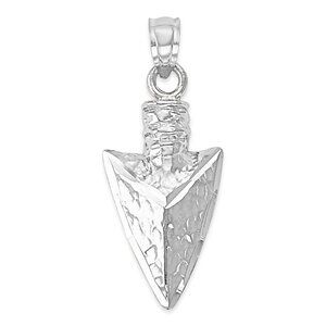 925 Sterling Silver Arrowhead Pendant - Unique Jewelry Gifts for Her